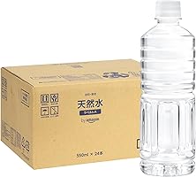 by Amazon 天然水 岐阜・養老 ラベルレス 550ml ×24本