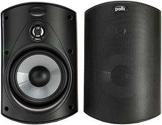 Polk Audio Atrium 4 Outdoor Speakers (Pair, Black), Ethernet