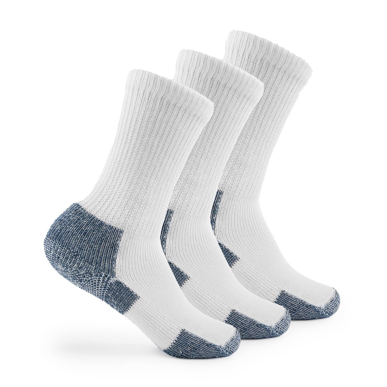 Thorlos Men's 1Pair Xj Max Cushion Crew Running Socks