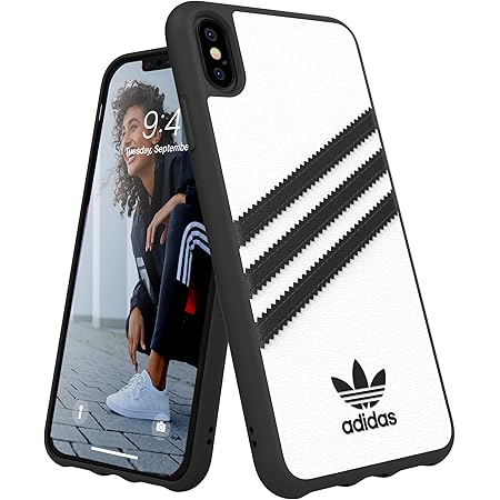 Amazon Com Adidas Phone Case Compatible With Iphone X Iphone Xs Originals Moulded Case Shockproof Fully Protective Phone Cover White