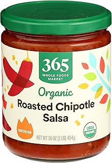 365 by Whole Foods Market, Organic Roasted Chipotle Salsa, 16 Ounce