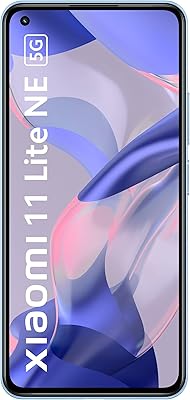 Xiaomi 11 Lite NE 5G (Jazz Blue 8GB RAM 128 GB Storage) | Slimmest (6.81mm) & Lightest (158g) 5G Smartphone | 10-bit AMOLE...