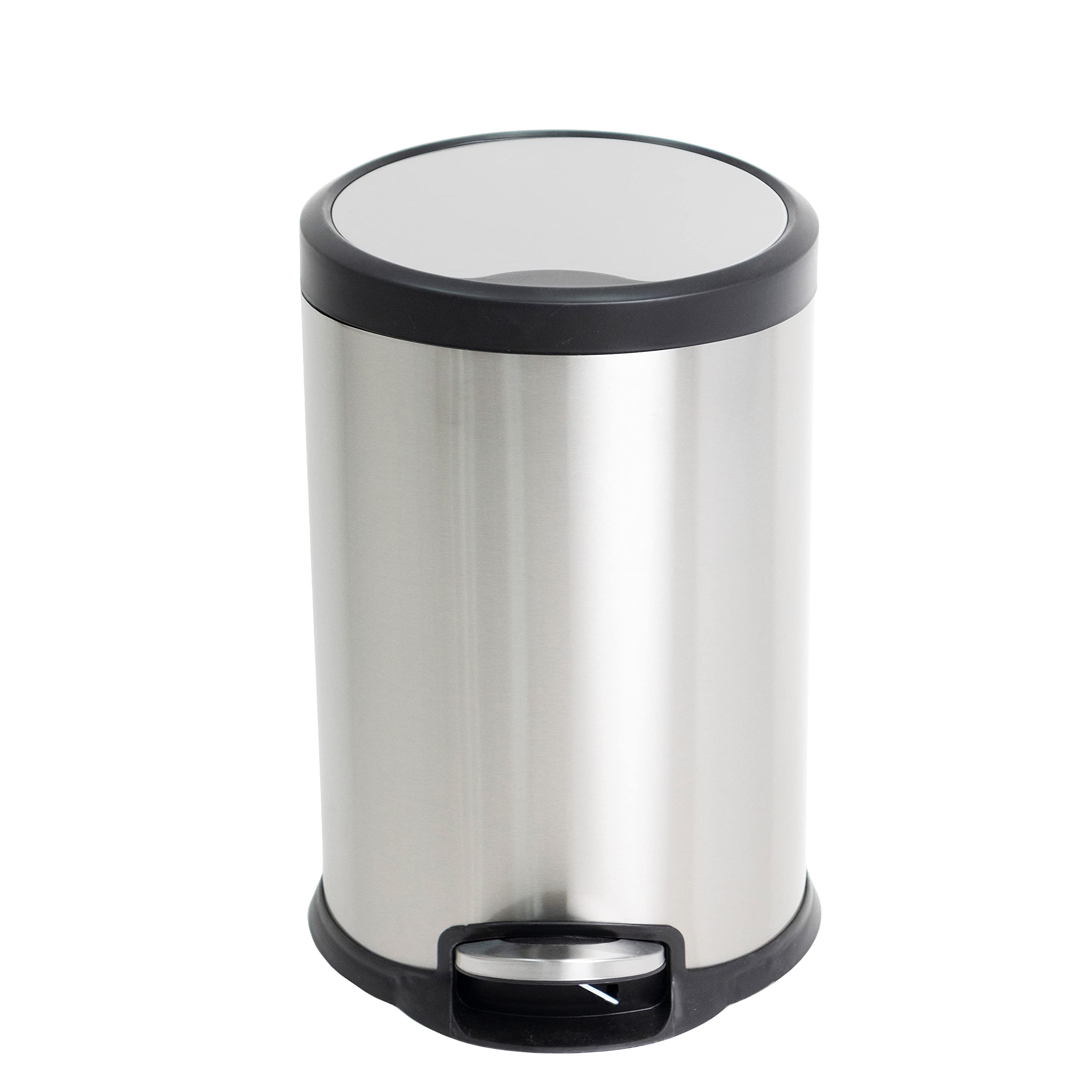 Buy Orchid Stainless Steel T Bins, Recycle Bins, Round Step Waste Bin ...