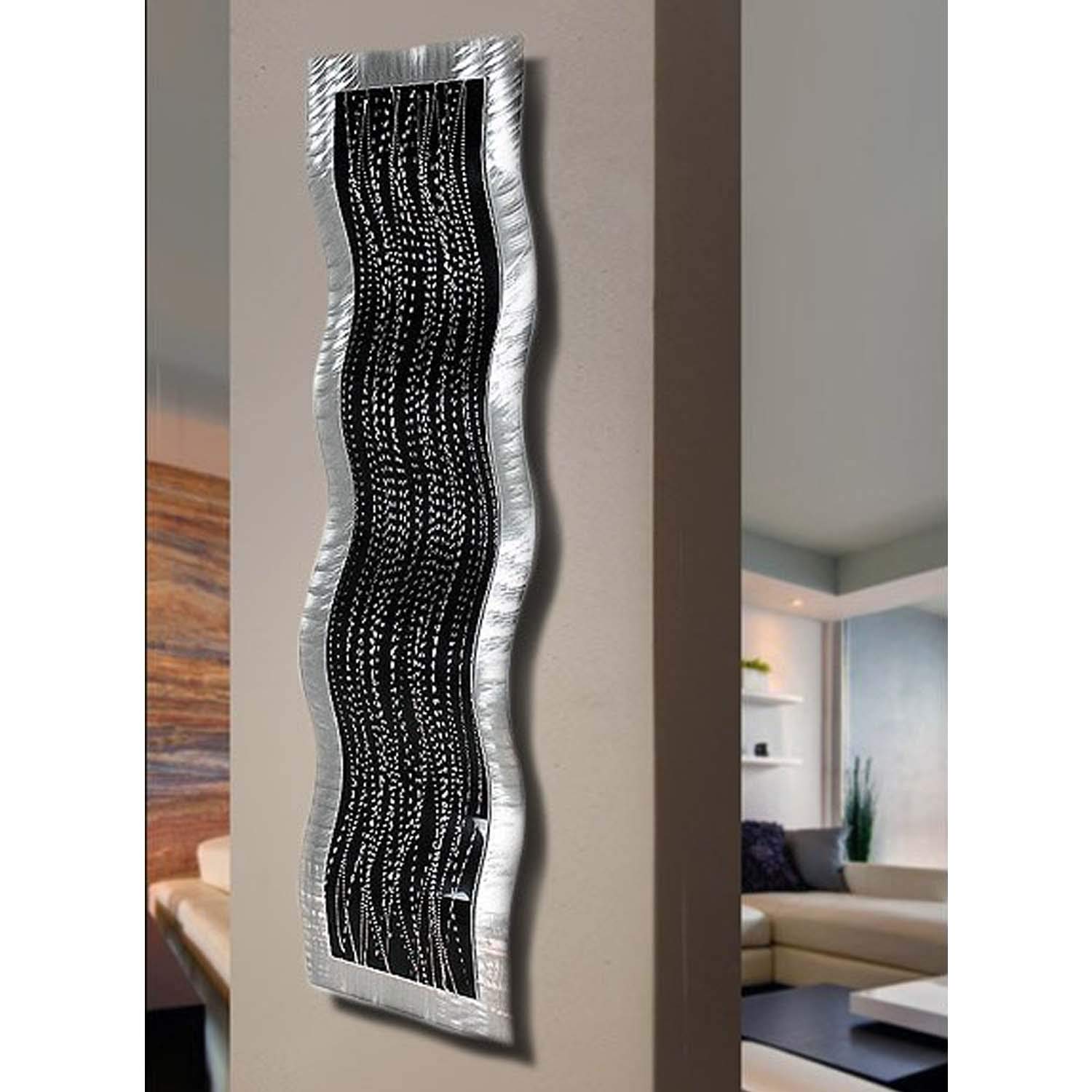 African metal wall art