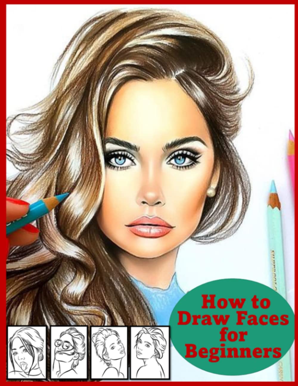 Buy how to draw faces for beginners: The Big Book of Faces,How to Draw ...