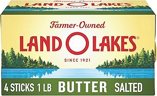 Land O Lakes Salted Butter, Made with Sweet Cream and Salt, 4 sticks, 1 lb pack