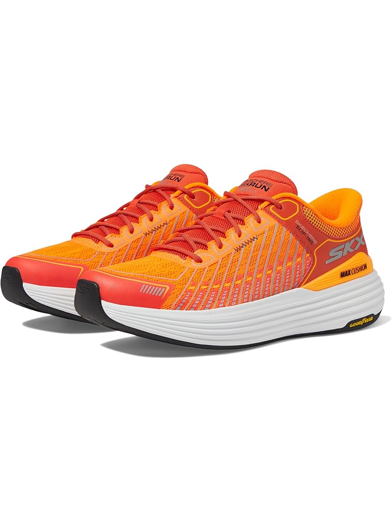 Orange SKECHERS Skechers Hands Free Slip-ins: Max Cushioning Suspension- Nitevizn