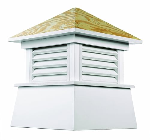 Good Directions Kent Vinyl Cupola with Wood Roof 18" x