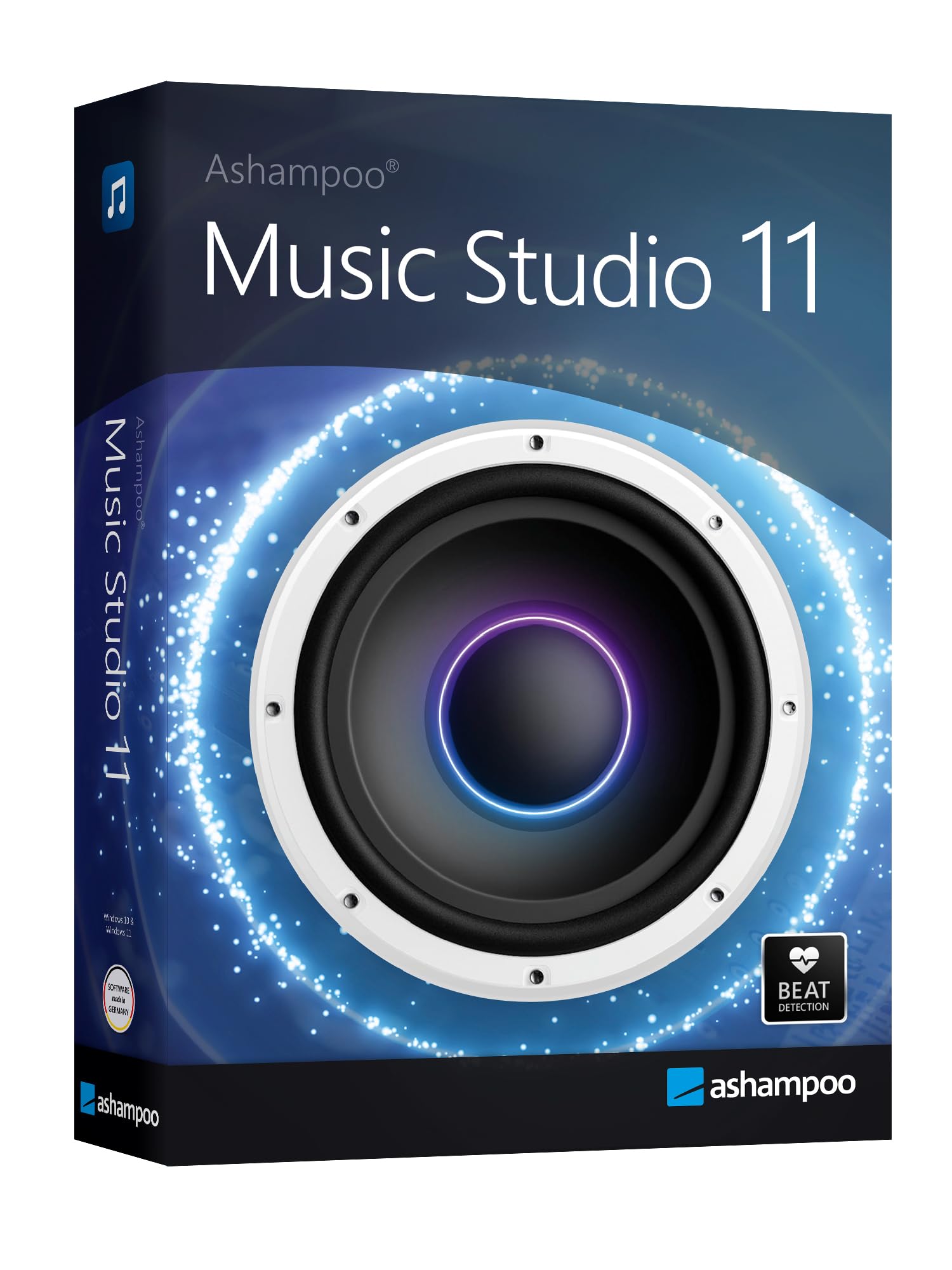 Music Studio 11 - Music software to edit, convert and mix audio files - Eight music programs in one for Windows 11, 10