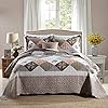 Travan 2-Piece Twin Quilt Sets with Sham Oversized Bedding Bedspread Reversible Soft Coverlet Set, Twin Size