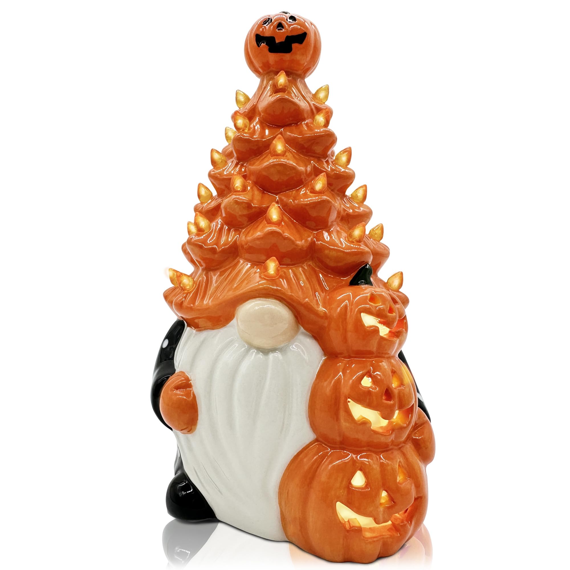 Amazon.com : Bonsai Tree Ceramic Gnome Halloween Decorations ...