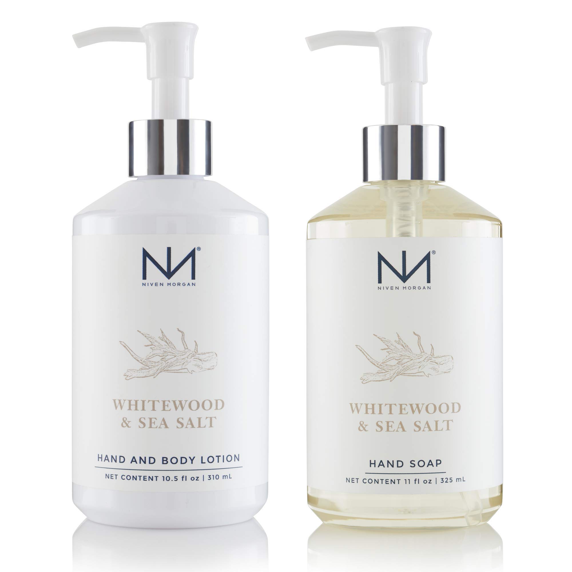 Niven Morgan - Whitewood & Sea Salt Hand and Lotion Set