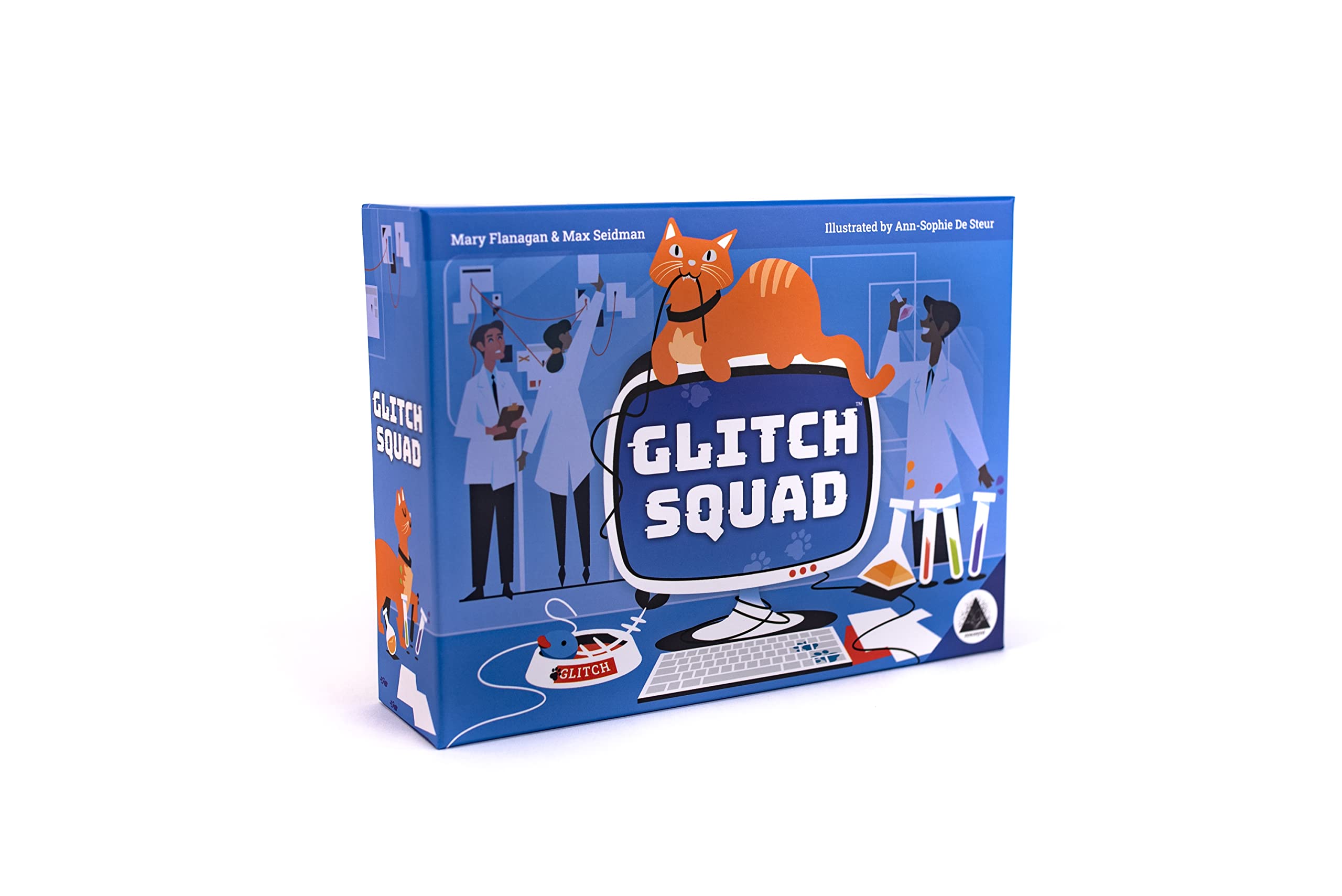 Glitch Squad, Collaborative Logic Puzzle Game, Ages 8+, 3 to 8 Players, Resonym Games