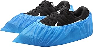 Hitituto Shoe Covers Disposable Non-slip for Indoors -100 Pieces (50 Pairs) Waterproof Premium CPE Booties Shoes Protector...