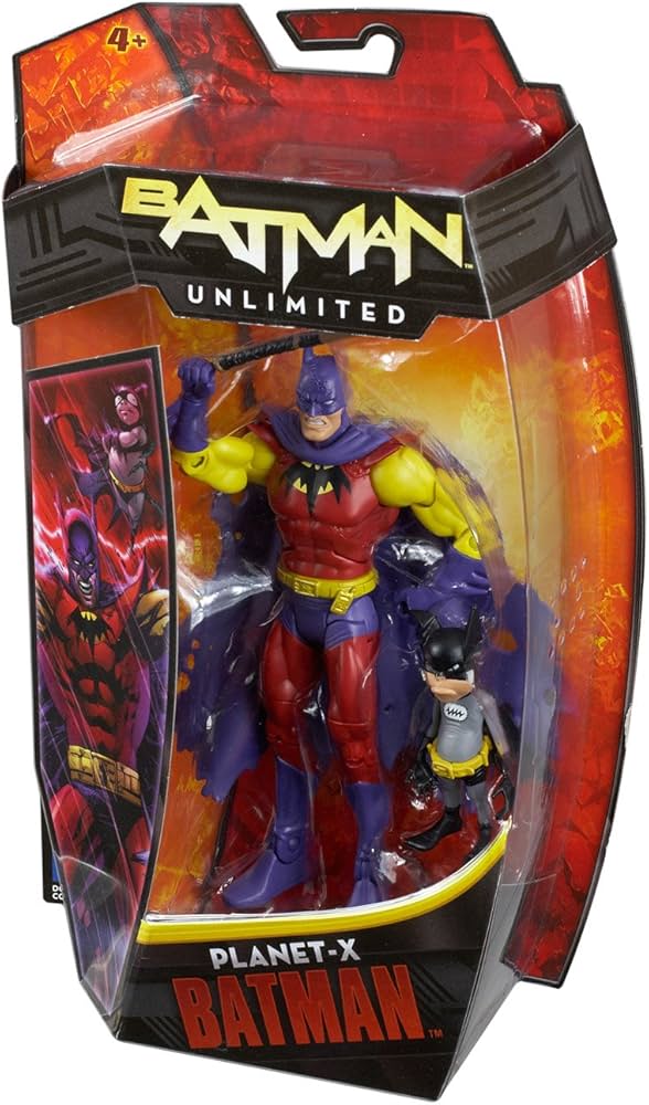 : Batman Unlimited Planet X with Batmite Collector Action Figure  : Toys & Games