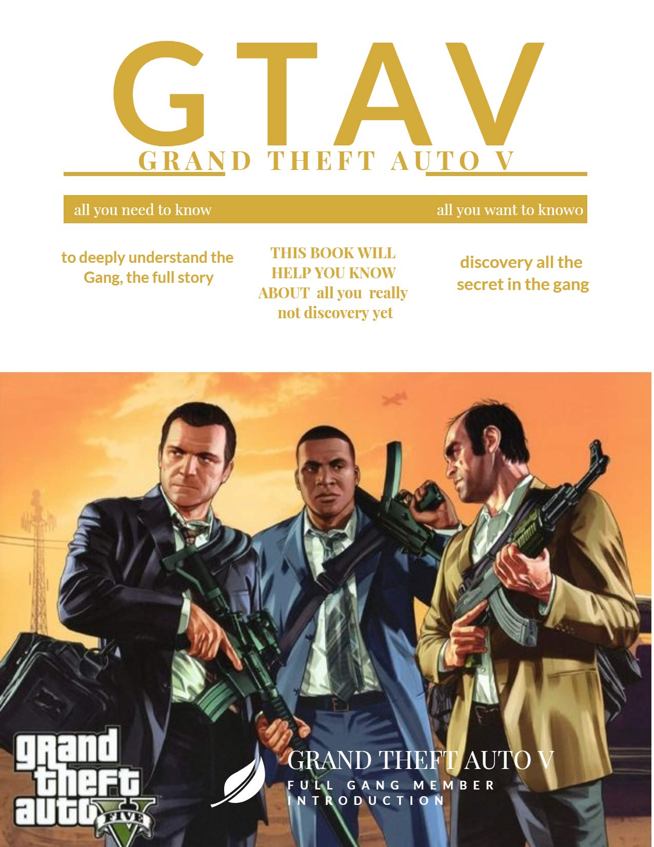 Buy Grand Theft Auto V Guide: GTA5 All of the Gang Members: GTA5 All of ...