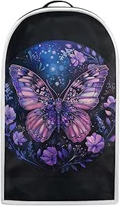 YUVAMAGIMO Purple Floral Butterfly Kitchen Blender Dust Cover Washable kitchen Appliance Covers Stand Mixer Protector Dust-Proof Cover