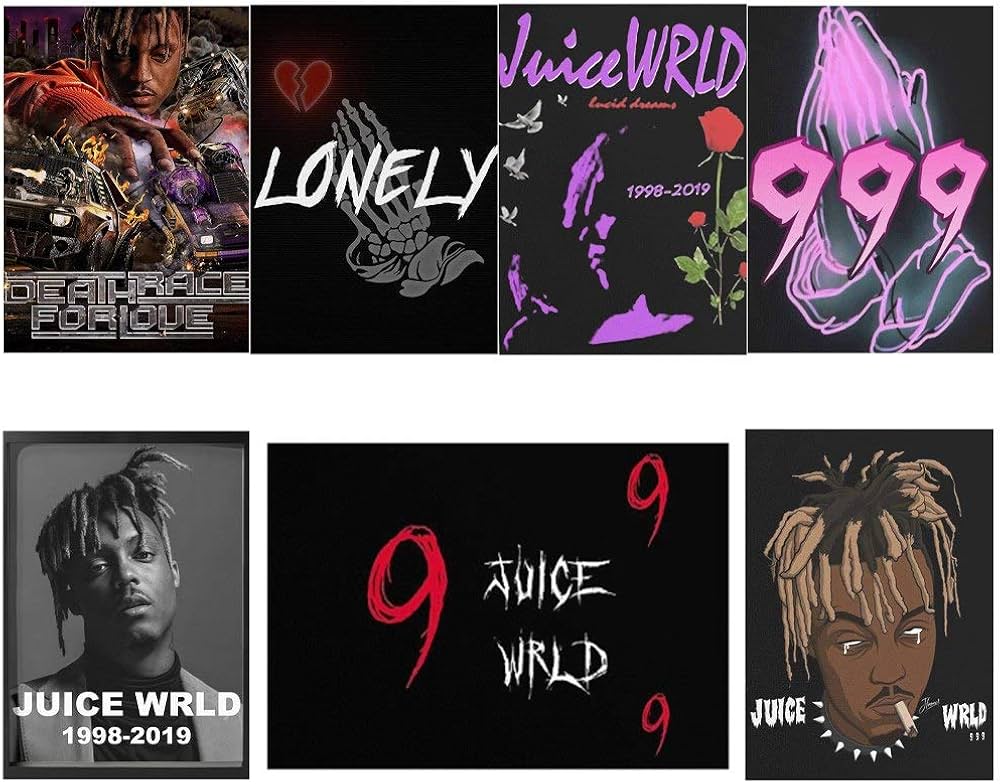 Juice WRLD Wallpaper  999 iPhone Galaxy Cartoon Aesthetic  Empire BBK