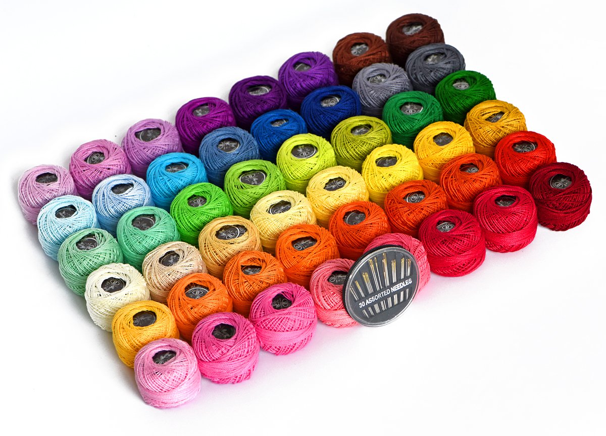 Embroidery thread yarn