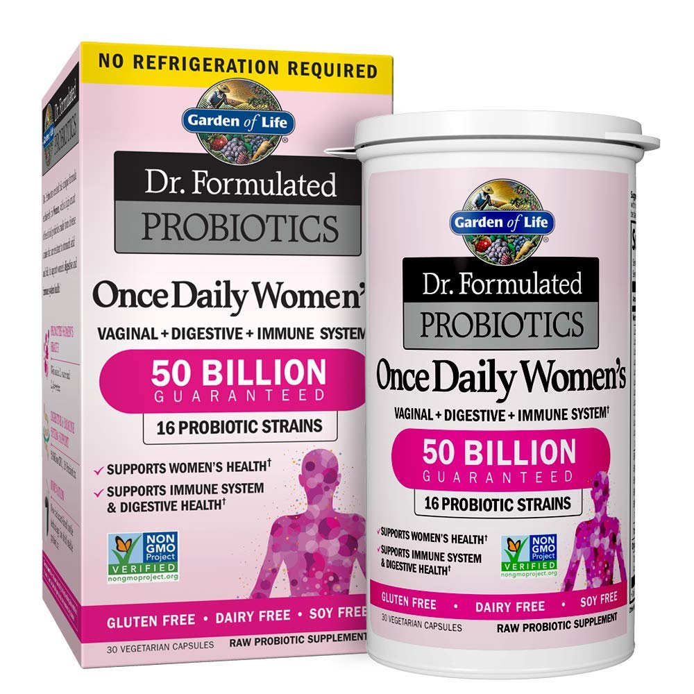 Buy Garden of Life Once Daily Dr. Formulated Probiotics for Women 50 ...