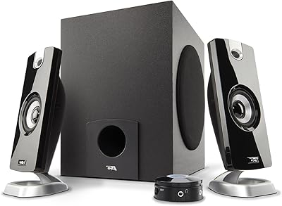 Cyber Acoustics CA-3090 2.1 Computer Speakers- Black