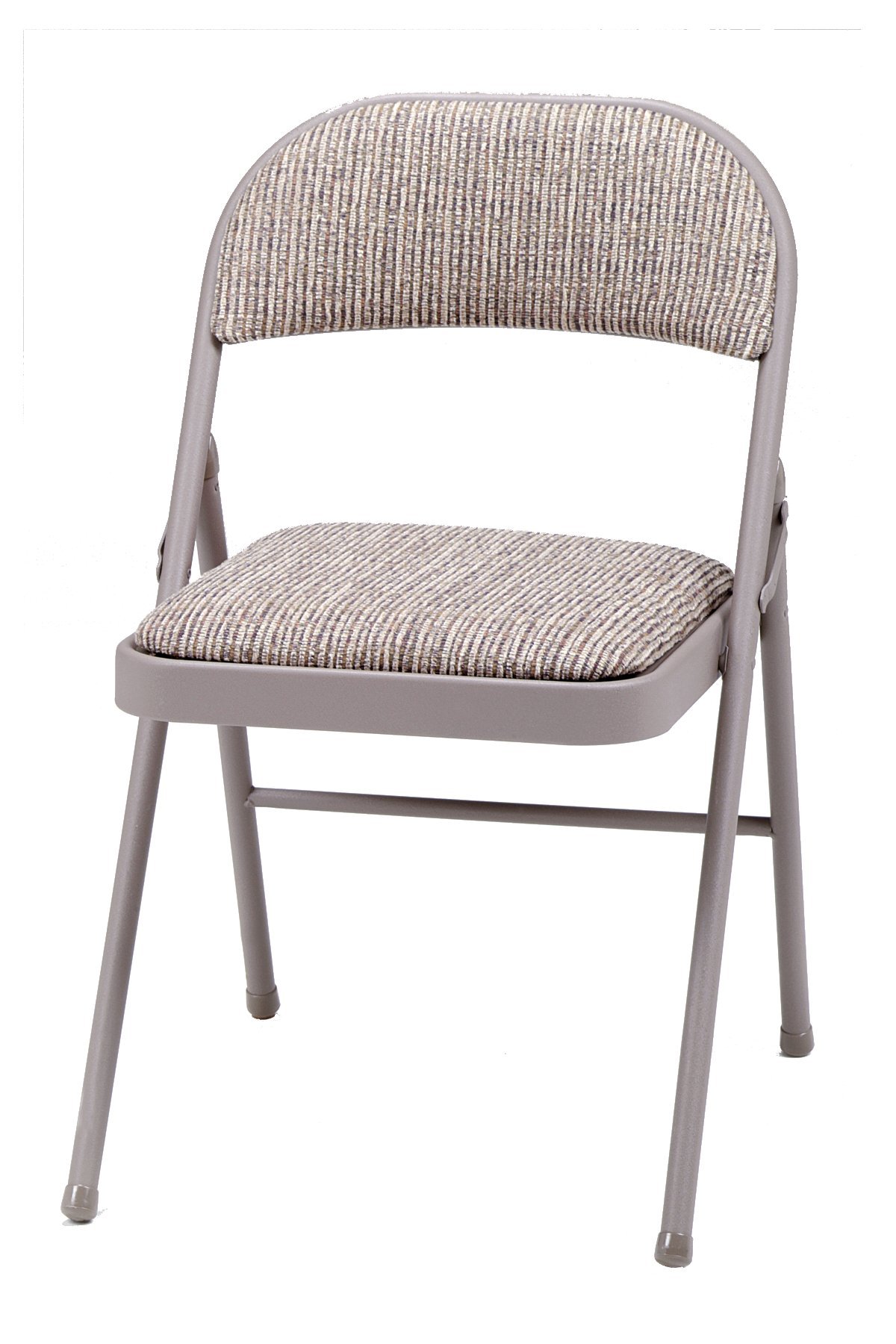 Cushioned folding chairs