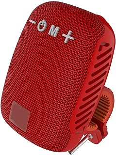 GOWENIC Bike Speaker, Waterproof Speaker, Dual Pairing, FM Radio Support, Lightweight Portable Speaker for Cycling, Hikin...