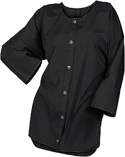 MYSMOCK Professional Smock Style Hair Saloon Guest Spa Client Black Kimono Cosmetology Uniform - Peinada Stylist Hairdress...