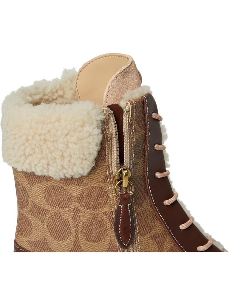 COACH Leighton Signature Shearling Bootie