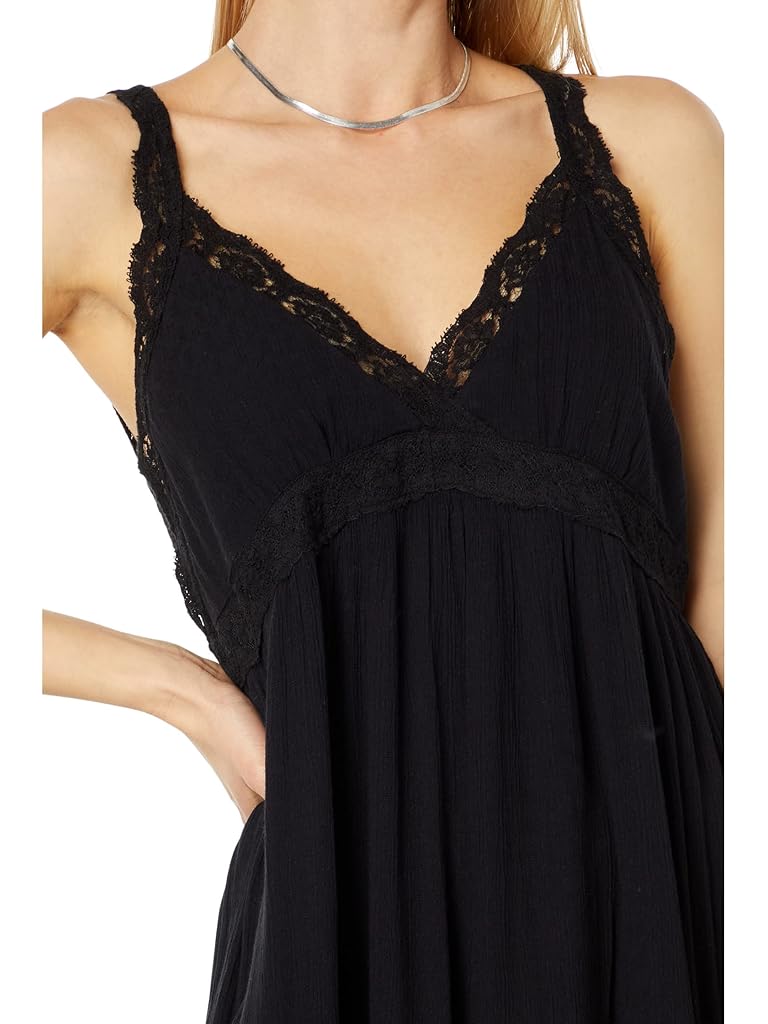 Lucky Brand Lace Slip Mini Dress