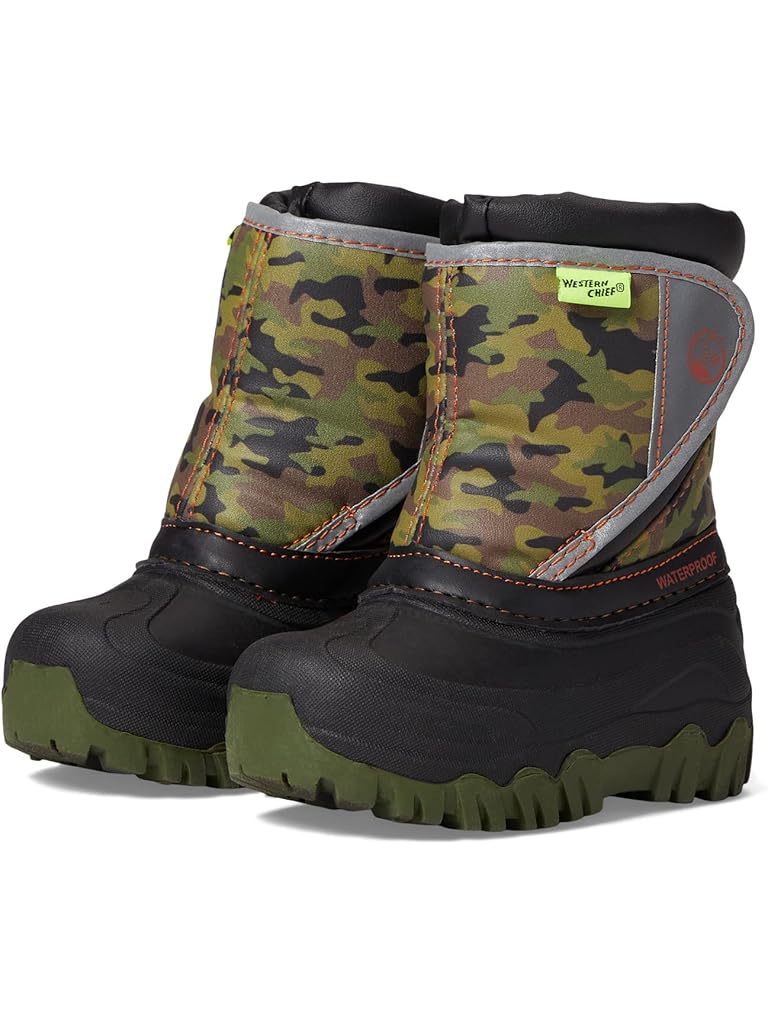 Olive Western Chief Kids Selah Snow Boot (Toddler/Little Kid/Big Kid)