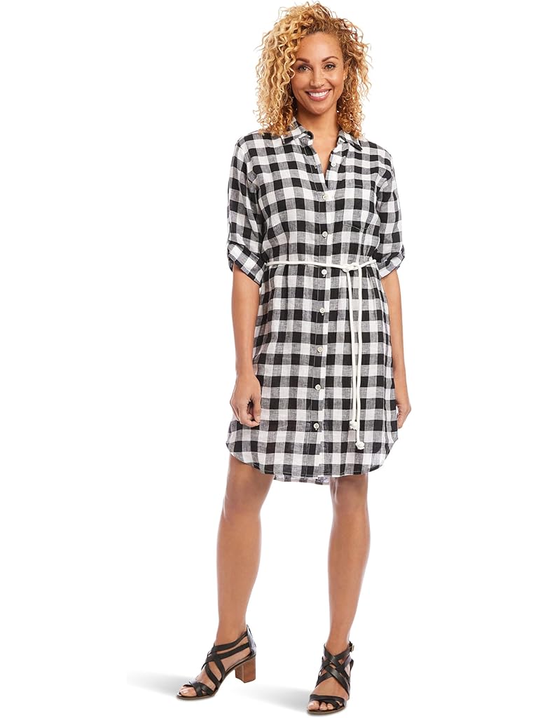 Karen Kane Check Shirtdress