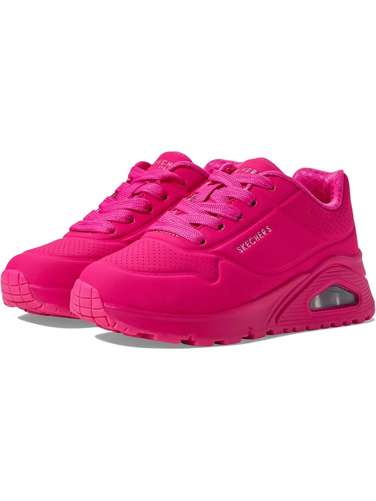 Pink SKECHERS KIDS Street - Uno Gen1 310525L (Little Kid/Big Kid)