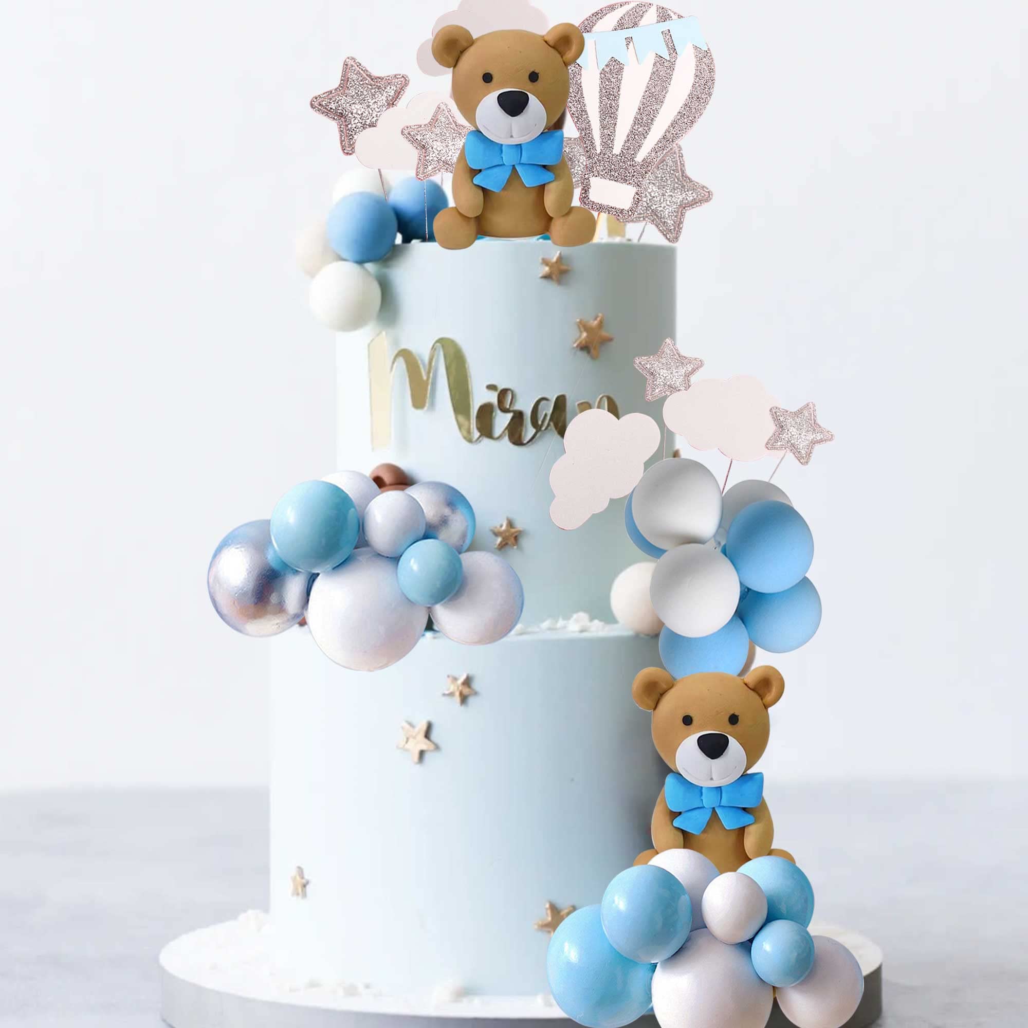 Top 86+ teddy bear baby shower cake - in.daotaonec