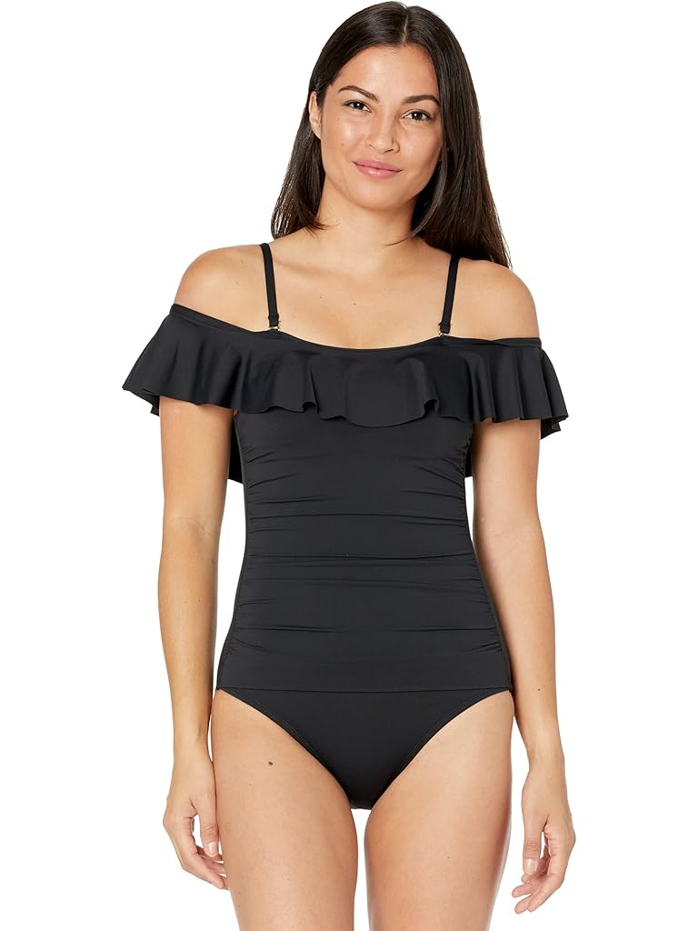 Tommy Bahama Pearl Off-the-Shoulder One-Piece