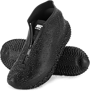 HTHOY&GOWY Shoe Covers Waterproof Silicone Rain Overshoes for Kids Men and Women