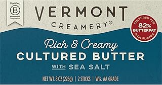 Vermont Creamery® Cultured Butter Sea Salt, 8 oz in 2 Sticks