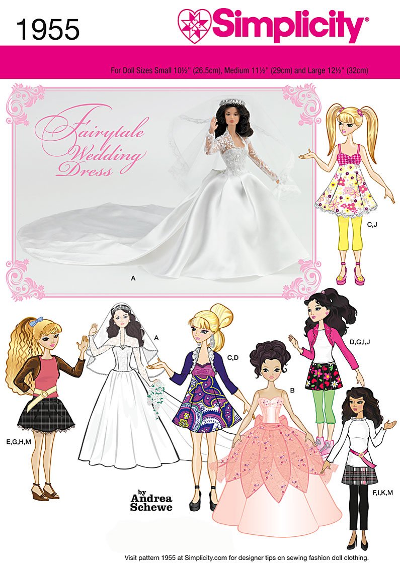 Barbie clothing patterns