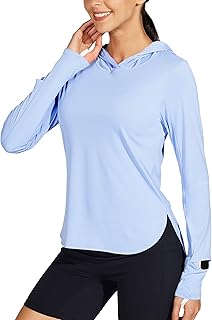 WILLIT Women's Sun Shirts Hoodie UPF 50+ SPF Long Sleeve Hiking Lightweight Quick Dry UV Protection Outdoor Clothing