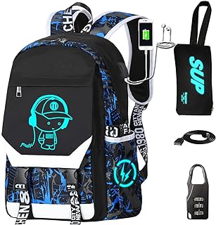 JMSBMQSE Luminous Backpack for