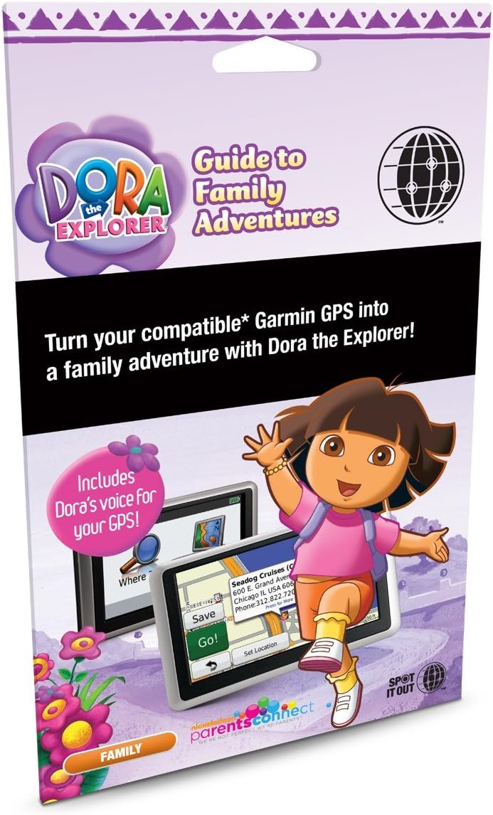 Amazon Com Spot It Out Nickelodeon Dora The Explorer S Guide To Family Adventures For Garmin Zumo Nuvi Streetpilot U S A Map Digital Download