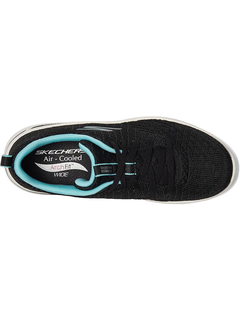 Black SKECHERS Performance Go Walk Arch Fit- Unify