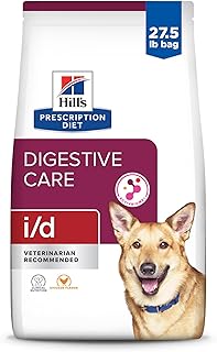 Hill's Prescription Diet i/d Digestive Care Chicken Flavor Dry Dog Food, Veterinary Diet, 27.5 lb. Bag