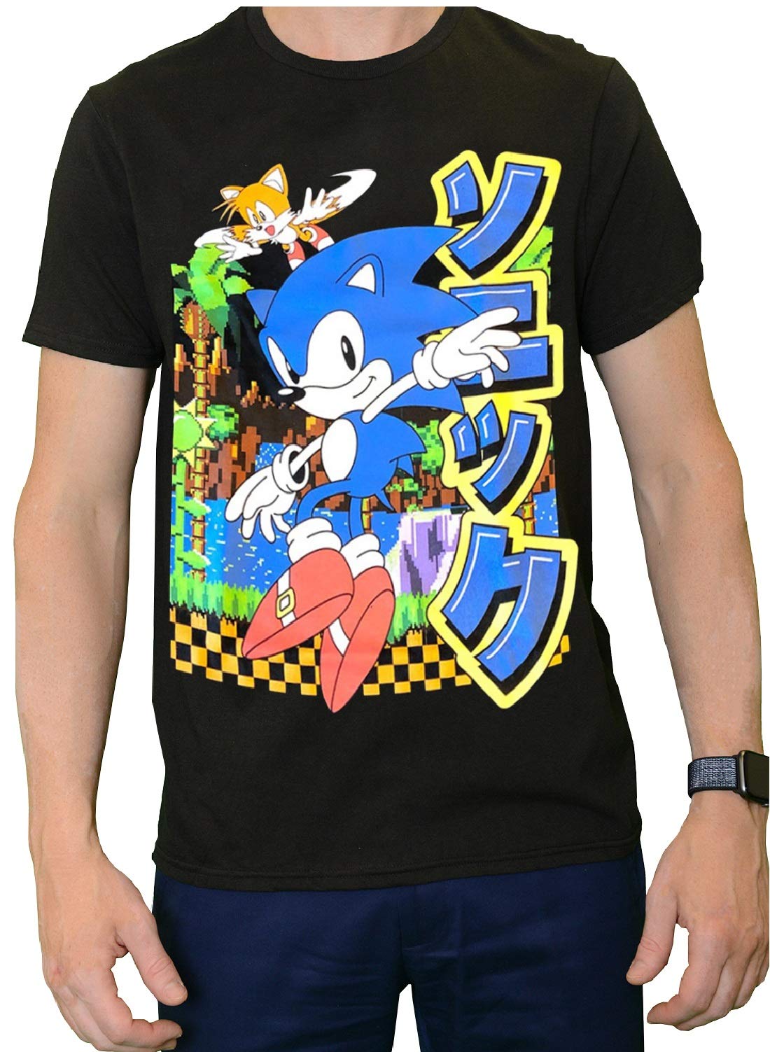 Buy Official Sonic The Hedgehog Shirt- Classic Sonic and Tails Online ...