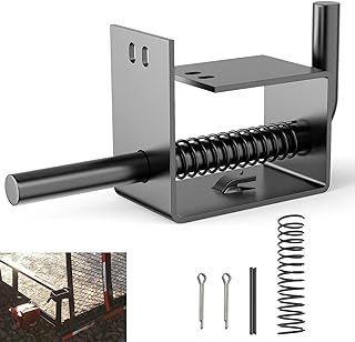 Trailer Gate Spring Latch Complete Kit 847 Used on The Rear Tail Gates or Ramps of Carry-On Utility Trailers, Carry-On Tra...