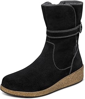 Orthofeet Women's Orthopedic Claire Waterproof Winter Boots for Foot Pain Relief