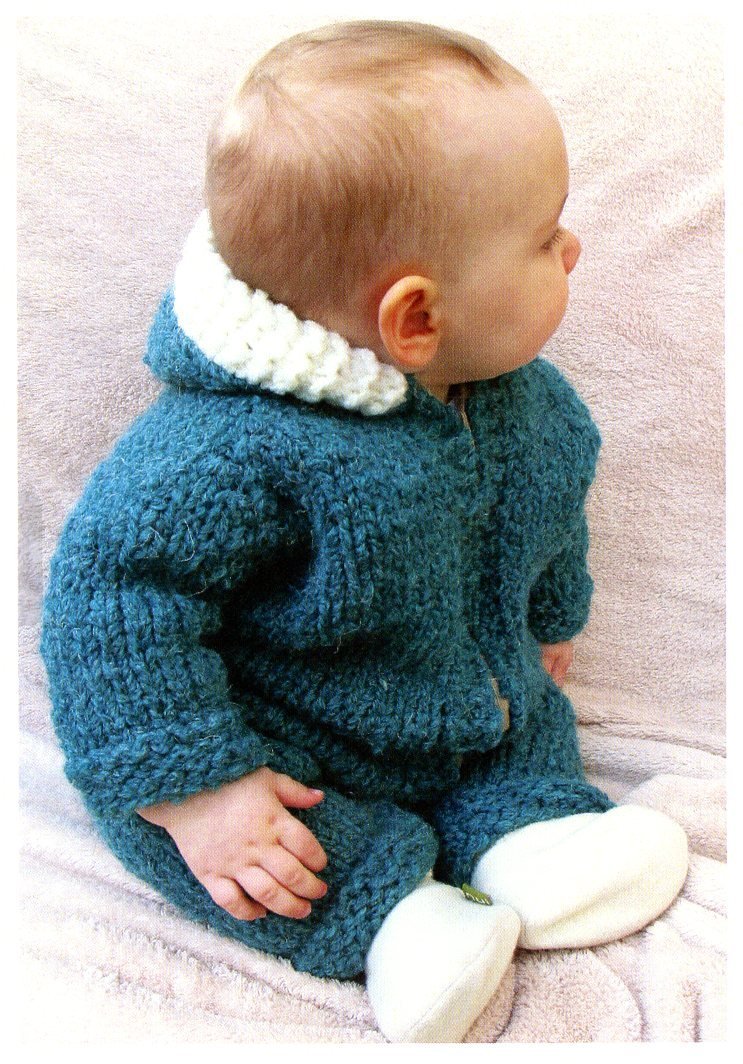 Knitting patterns for baby bunting