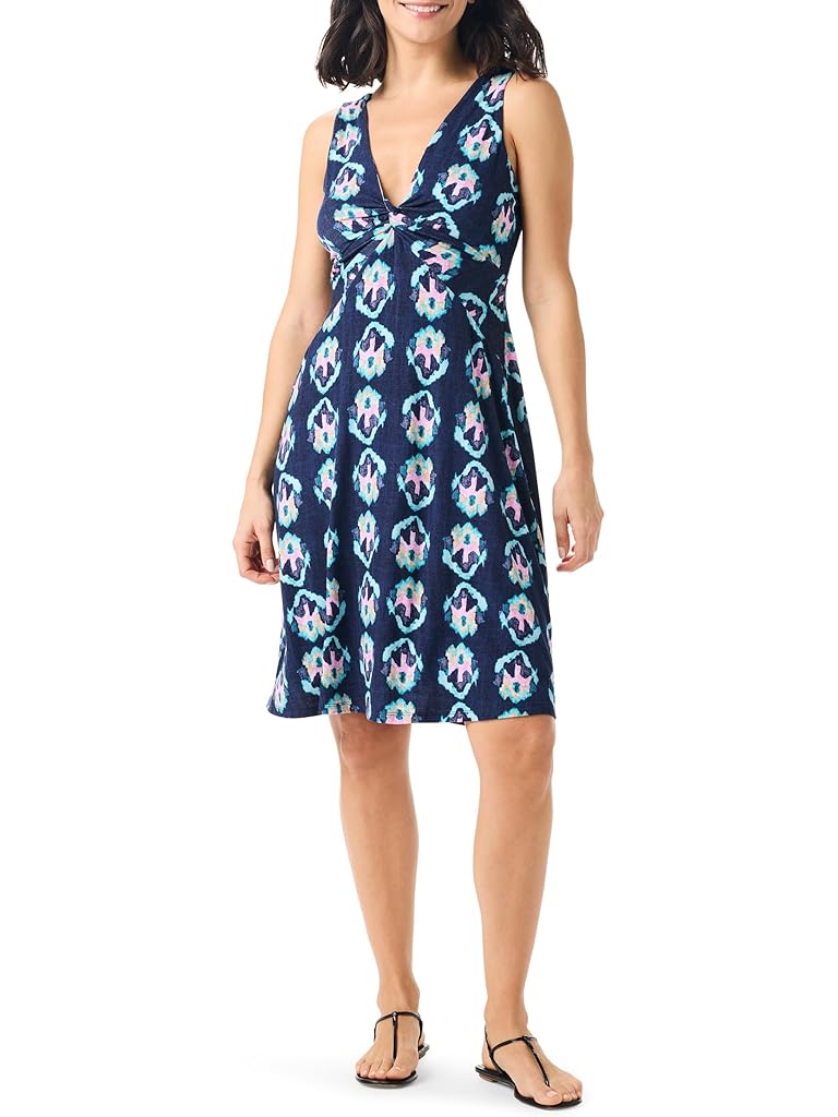 NIC+ZOE Petite Ocean Batik Dress