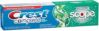 Crest Whitening Plus Scope Toothpaste Minty Fresh Striped 2.70 oz (Pack of 6)