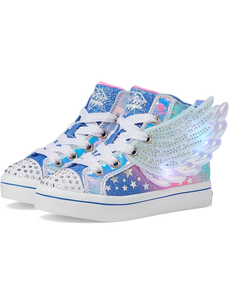 Blue SKECHERS KIDS Twi-Lites 2.0 - Dreamy Wings (Little Kid)